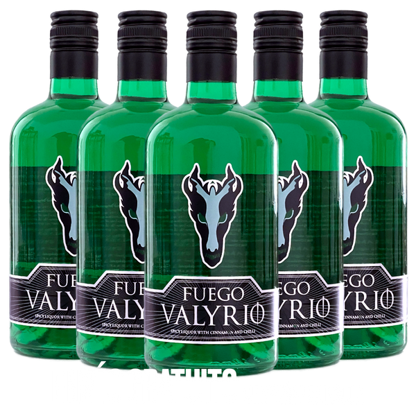DRAGON PACK: seis botellas de Fuego Valyrio 70cl