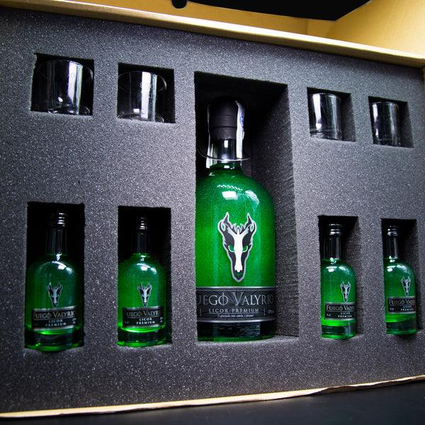 Pack Influencer (Botella 70cl + 4 minis-botellas+ 4 vasos)