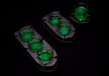 GAME OF SHOTS: Pack Juego + Botella + 12 vasos oficiales - FUEGO VALYRIO